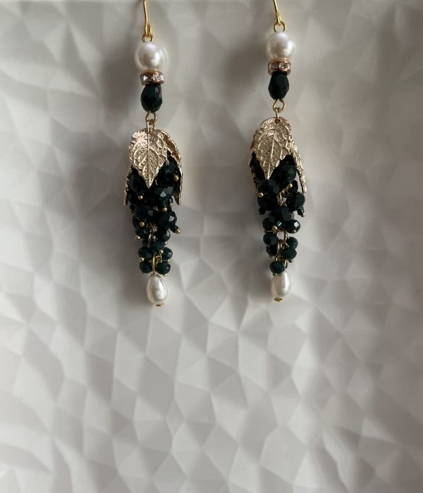 Gold Leaf Verdant Earrings