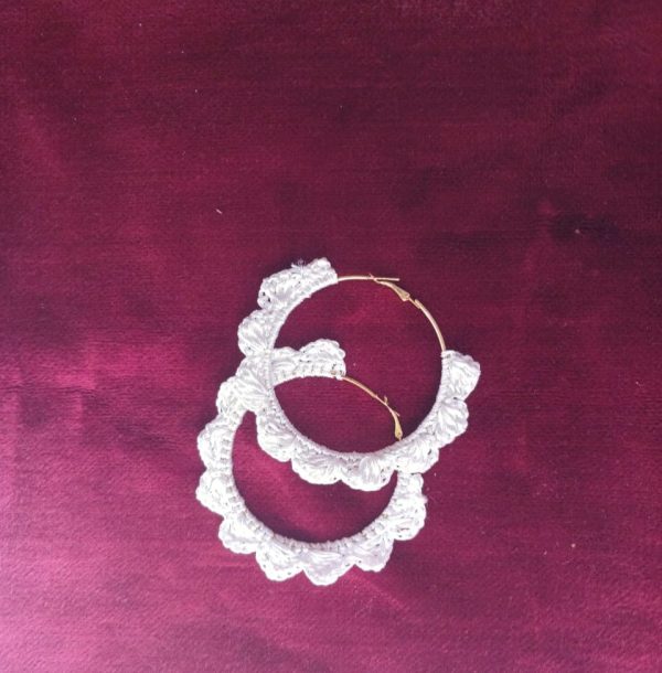 Crochet Geometric Ear Hoops