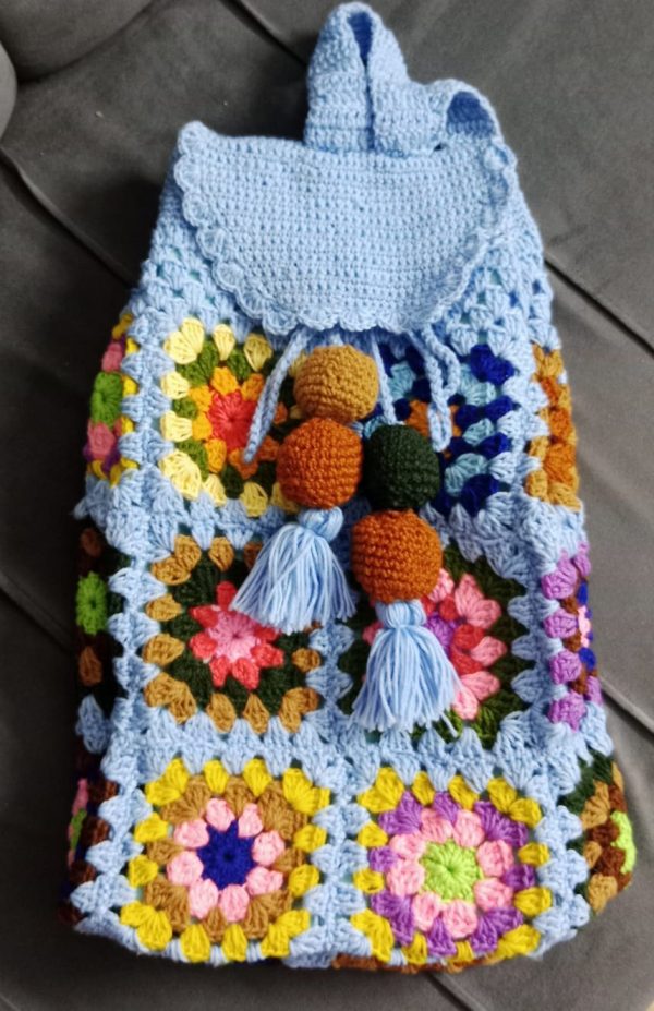 Granny Square Back Pack - Image 3