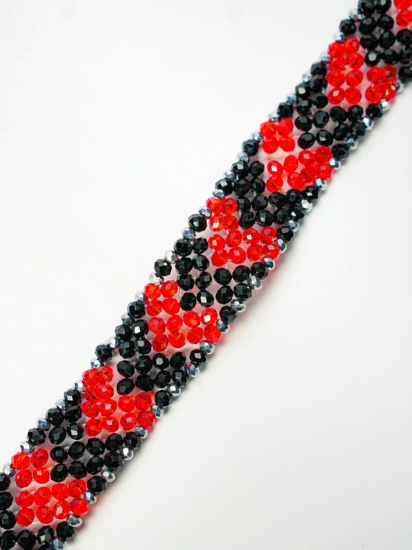 Red and Black Beads Bracelet