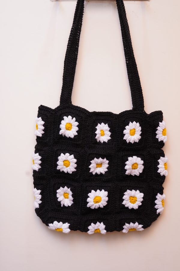 Granny Square Daisy Tote Bag - Image 3