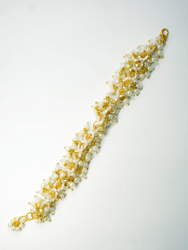 Golden Pearl Bracelet